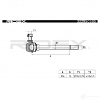 Стойка стабилизатора, тяга RIDEX 3U6 UV52 3229s0585 1437677919 - Изображение 5