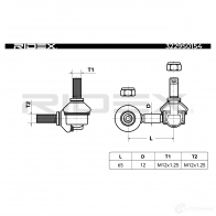 Стойка стабилизатора, тяга RIDEX 5 L6LFX 3229s0154 1437678461 - Изображение 6