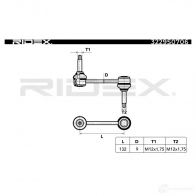 Стойка стабилизатора, тяга RIDEX 1437678912 U W58R 3229s0706 - Изображение 5