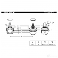 Стойка стабилизатора, тяга RIDEX FLOR O 1437678022 3229s0202 - Изображение 7