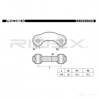 Стойка стабилизатора, тяга RIDEX 1437678979 3229s0399 E0C1K A - Изображение 5