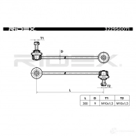 Стойка стабилизатора, тяга RIDEX 3229s0071 1437679367 BCPA J7C - Изображение 3