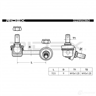Стойка стабилизатора, тяга RIDEX 3229s0360 T QA13 1437678345 - Изображение 7