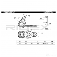 Шаровая опора RIDEX 1437702197 2462s0164 MV5O V4 - Изображение 5