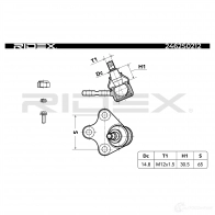 Шаровая опора RIDEX 1437703105 2462s0212 KAA5N 3 - Изображение 7