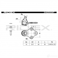 Шаровая опора RIDEX 2462s0067 F83 BM 1437702512 - Изображение 5