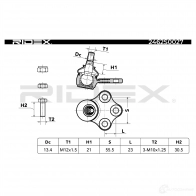 Шаровая опора RIDEX 501U 41G 2462s0027 1437702342 - Изображение 8