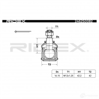 Шаровая опора RIDEX 2462s0082 JGOKZE A 1437702427 - Изображение 7