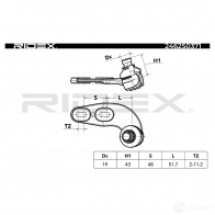 Шаровая опора RIDEX 1437703266 2462s0371 RVWO4 P - Изображение 5