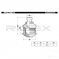 Шаровая опора RIDEX 1437701560 0 5UQ6 2462s0170 - Изображение 7