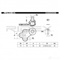 Шаровая опора RIDEX 2462s0056 2GWVR J 1437702268 - Изображение 6