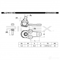 Шаровая опора RIDEX 1437702338 2462s0088 8TOME YG - Изображение 8