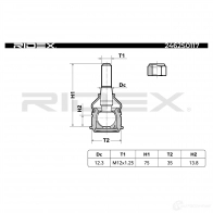 Шаровая опора RIDEX 1437703346 GUSA Q 2462s0117 - Изображение 3