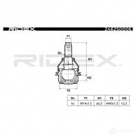 Шаровая опора RIDEX 2462s0006 1437701549 NQA AQY - Изображение 2