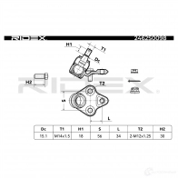 Шаровая опора RIDEX 2462s0098 1437702906 DU PJLBD - Изображение 2