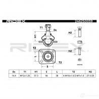 Шаровая опора RIDEX A56 BZ 2462s0059 1437702455 - Изображение 5