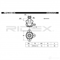 Шаровая опора RIDEX 2462s0121 1437702317 YHZ DAQ1 - Изображение 6