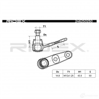 Шаровая опора RIDEX 1437702211 2462s0250 632R 1 - Изображение 5