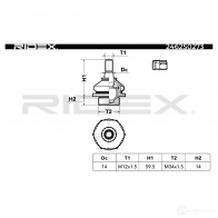 Шаровая опора RIDEX Q 7AH9 1437702243 2462s0273 - Изображение 8