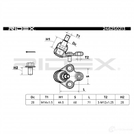 Шаровая опора RIDEX 1437702385 2462s0213 Z69Y D - Изображение 6
