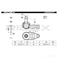 Шаровая опора RIDEX 1437703812 2462s0172 X3 HQTRX - Изображение 7