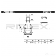 Шаровая опора RIDEX JBY 14 2462s0124 1437703602 - Изображение 2