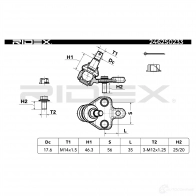 Шаровая опора RIDEX 2462s0233 1437703269 M SPP8CN - Изображение 6