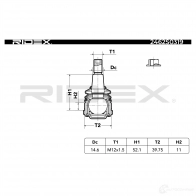 Шаровая опора RIDEX 2462s0319 OI3 4F 1437703286 - Изображение 8