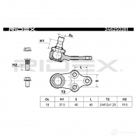 Шаровая опора RIDEX 1437702375 CU G620 2462s0281 - Изображение 14