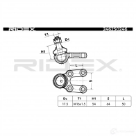 Шаровая опора RIDEX X2 JJOT5 1437703833 2462s0246 - Изображение 6