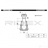 Шаровая опора RIDEX 2462s0080 F0GM I 1437703390 - Изображение 8