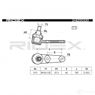Шаровая опора RIDEX 1437702791 2462s0220 NY 7PQ1 - Изображение 6