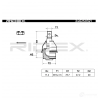 Шаровая опора RIDEX 1437703815 YU46 ZMZ 2462s0321 - Изображение 7