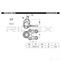Шаровая опора RIDEX C7H6L GJ 2462s0248 1437703744 - Изображение 7