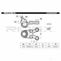 Шаровая опора RIDEX 2462s0357 1437703827 M8NI NL - Изображение 5