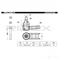 Шаровая опора RIDEX 2462s0066 8 PIV0YG 1437702547 - Изображение 5