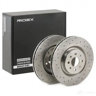 Тормозной диск RIDEX 1437710253 82b2094 N8V KS - Изображение 2