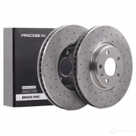 Тормозной диск RIDEX XH0H DY 1437710255 82b1790 - Изображение 2