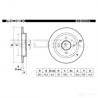 Тормозной диск RIDEX V6V98 R3 82b0014 1437706844 - Изображение 6