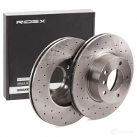 Тормозной диск RIDEX 82b2428 1437711209 A7UU K - Изображение 2