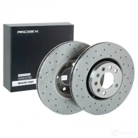 Тормозной диск RIDEX 1437711207 U5FO H7X 82b2493 - Изображение 2