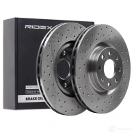 Тормозной диск RIDEX 82b2776 1437711503 H8QS I - Изображение 2