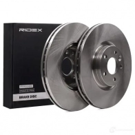Тормозной диск RIDEX 1H1VD ZX 1437710170 82b1712 - Изображение 2