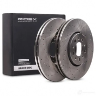 Тормозной диск RIDEX 1437715236 LX0Q XY 82b1741 - Изображение 2