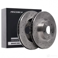 Тормозной диск RIDEX XVQJ V1G 82b1744 1437709419 - Изображение 2