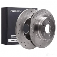 Тормозной диск RIDEX 1437707519 PU4C TMM 82b2560 - Изображение 2