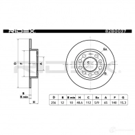 Тормозной диск RIDEX 1437707433 SJ8 4AT0 82b0037 - Изображение 6