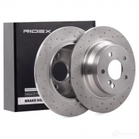 Тормозной диск RIDEX 1437710396 6M DSPTV 82b2436 - Изображение 2