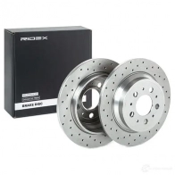 Тормозной диск RIDEX 82b2783 1437710653 F0O9 4J1 - Изображение 2