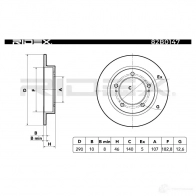 Тормозной диск RIDEX 82b0147 GWP2 6 1437709006 - Изображение 4